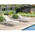 Outdoor Aluminium White wonderful Lounge Chair